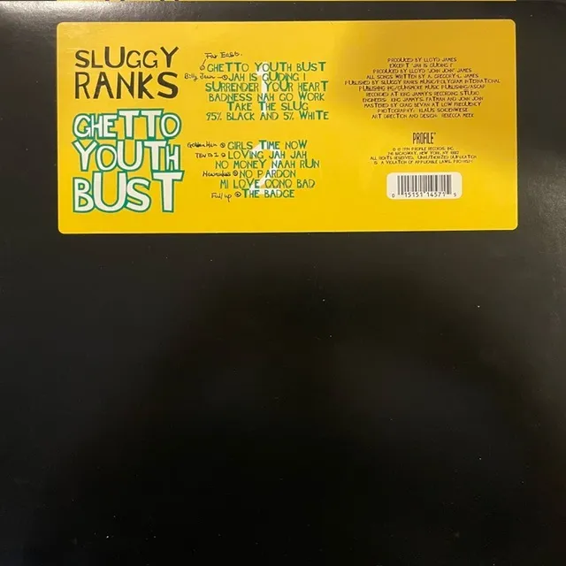 SLUGGY RANKS / GHETTO YOUTH BUST