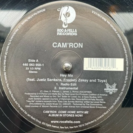 CAM'RON / HEY MA ／ BOY BOY