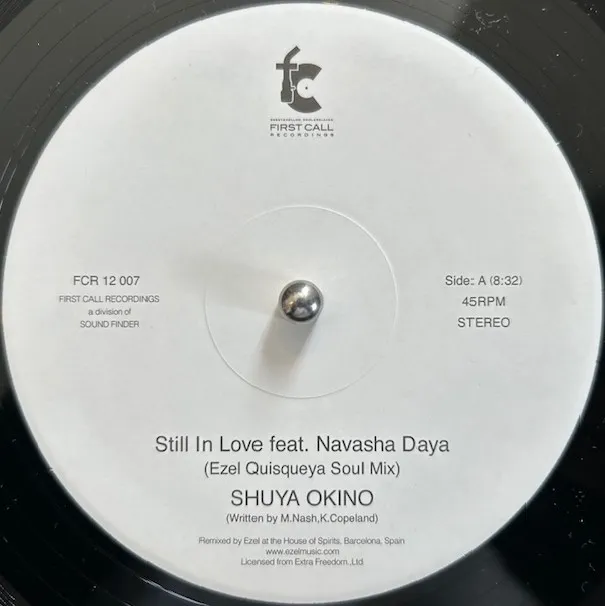 SHUYA OKINO (沖野修也) / STILL IN LOVE ／ DESTINY