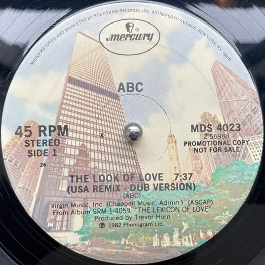 ABC / LOOK OF LOVE (USA REMIX - DUB VERSION)