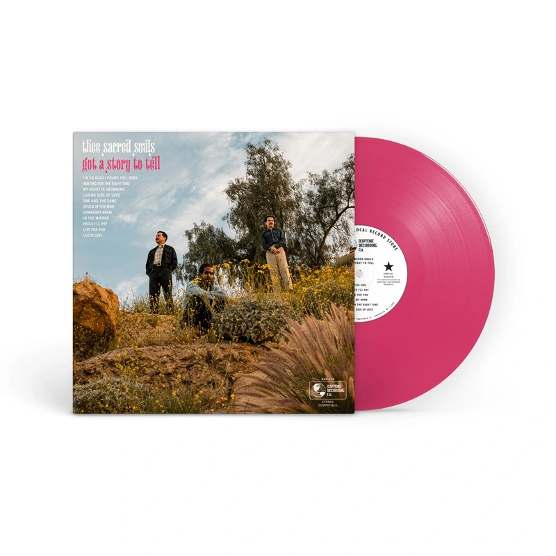 SACRED SOULS / GOT A STORY TO TELL  (MAGENTA COLOR VINYL)
