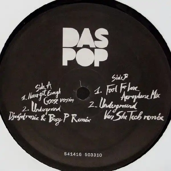 DASPOP / DAS POP REMIXESΥʥ쥳ɥ㥱å ()