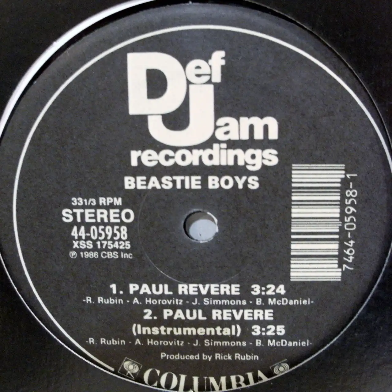 BEASTIE BOYS / PAUL REVERE