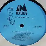 DON BARON / D.J.IMITATORSΥʥ쥳ɥ㥱å ()