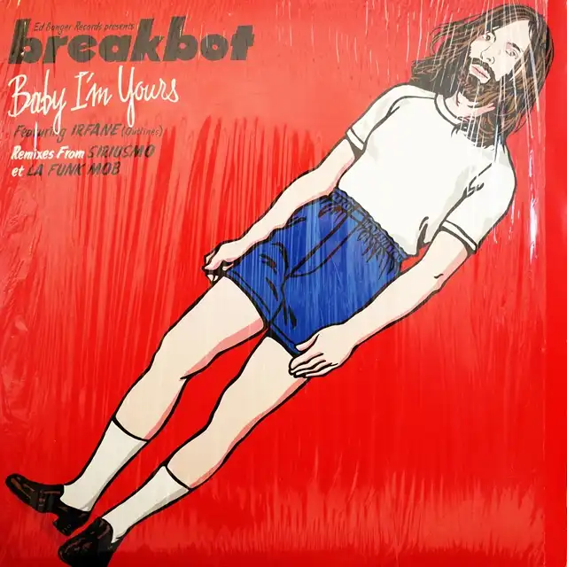 BREAKBOT / BABY I'M YOURSのアナログレコードジャケット