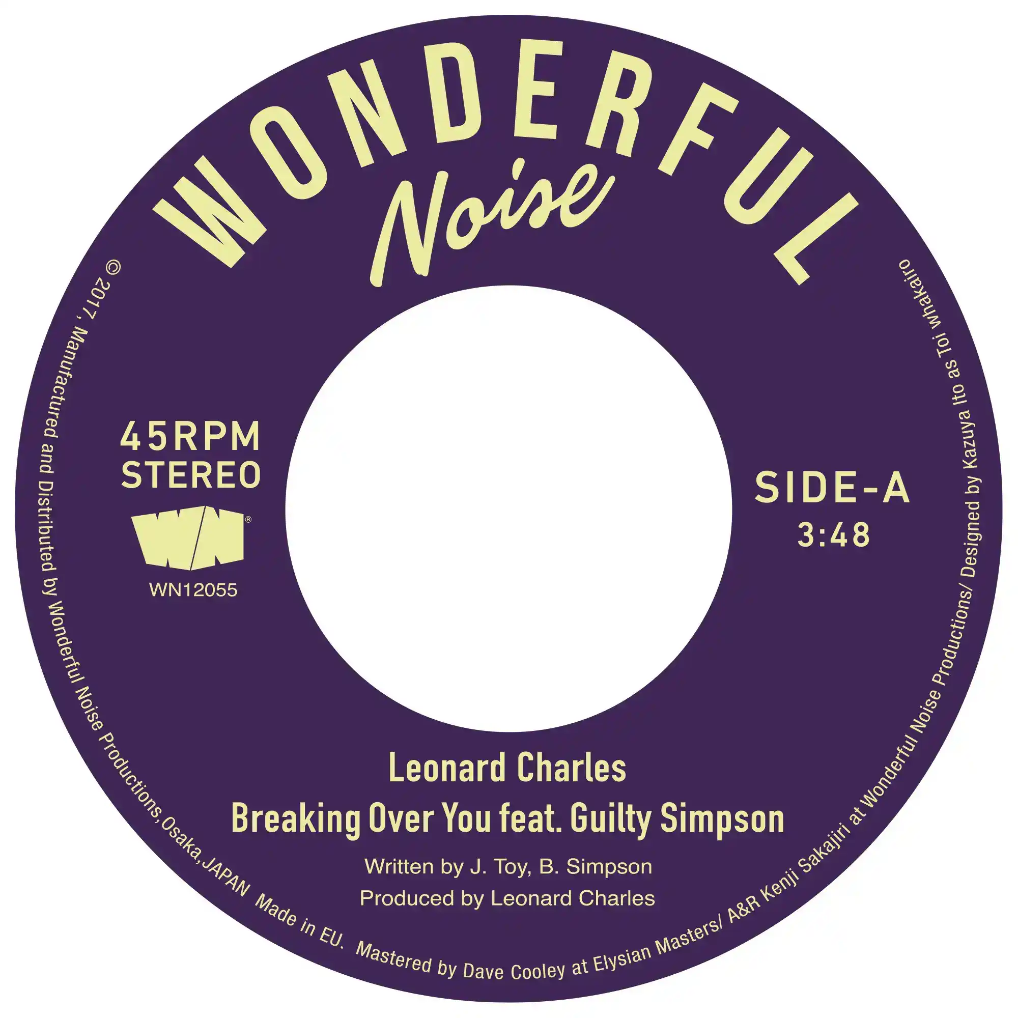 LEONARD CHARLES FEAT. GUILTY SIMPSON / BREAKING OVER YOU 