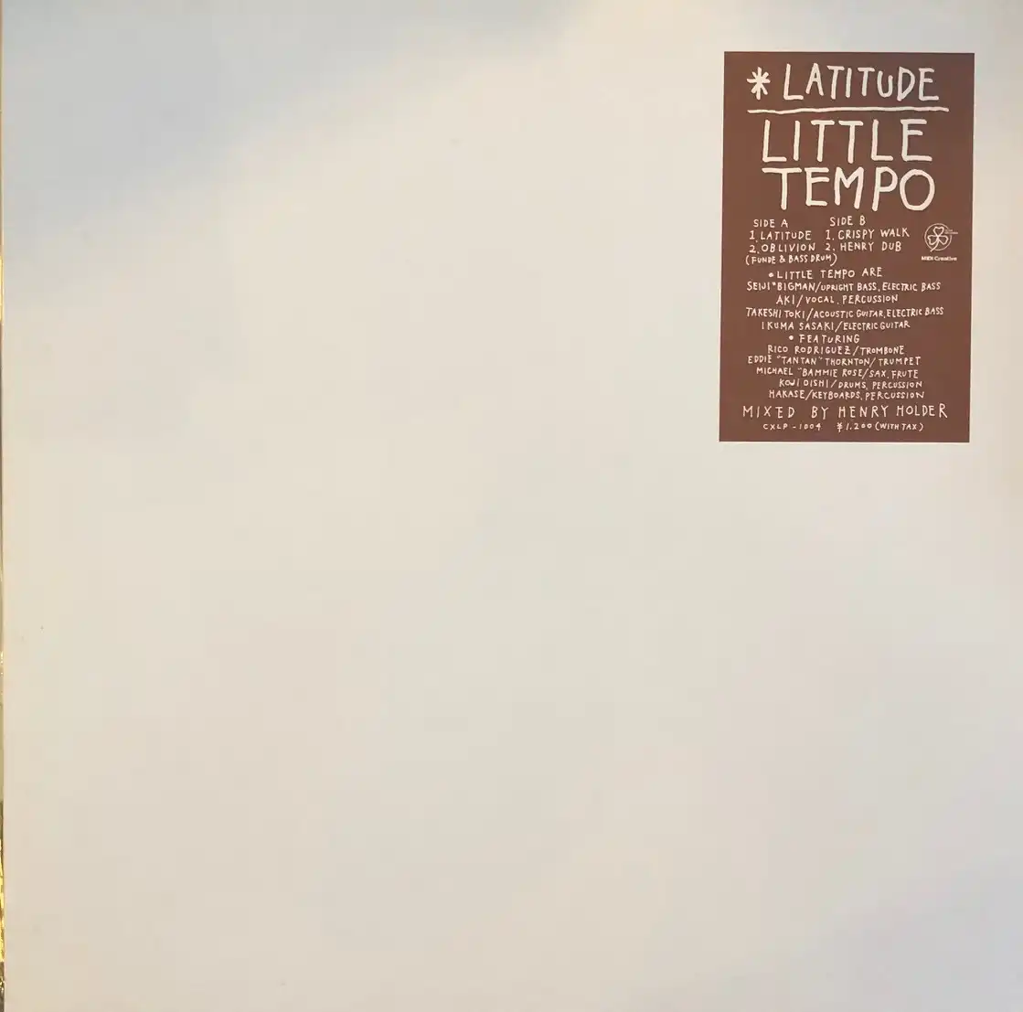 LITTLE TEMPO / LATITUDE