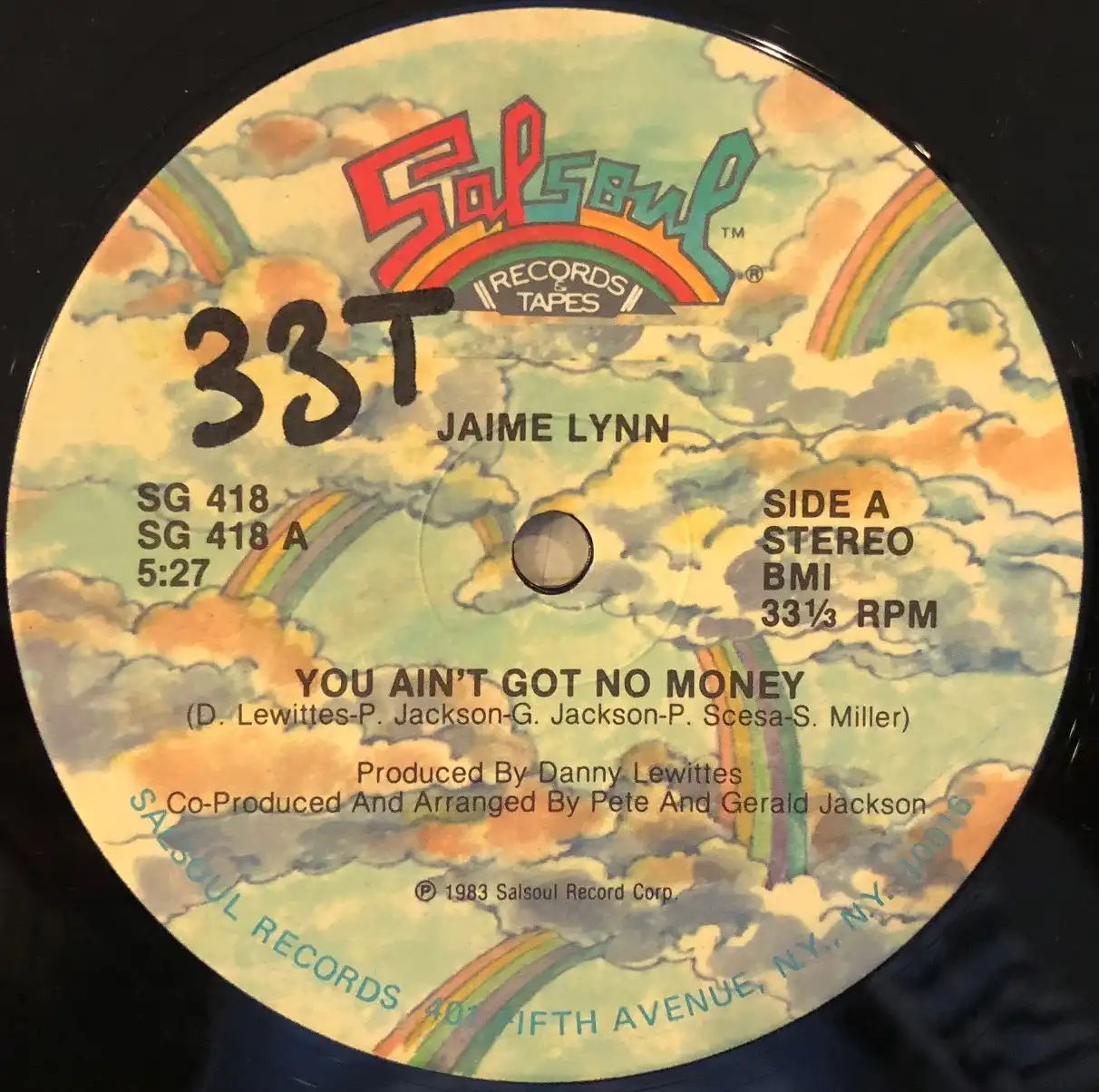 JAIME LYNN / YOU AIN'T GOT NO MONEY