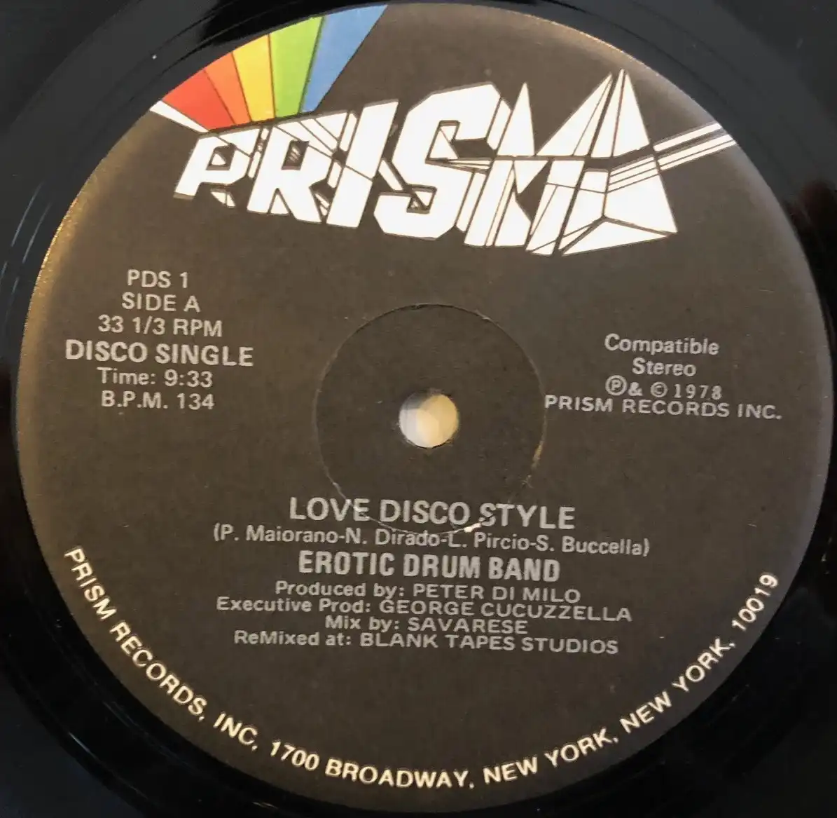 EROTIC DRUM BAND / LOVE DISCO STYLEΥʥ쥳ɥ㥱å ()