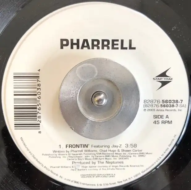 PHARRELL  BUSTA RHYMES / FRONTIN  LIGHT YOUR A** ON FIRE