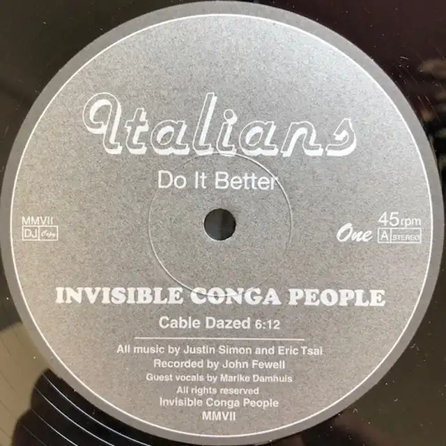 INVISIBLE CONGA PEOPLE / CABLE DAZED