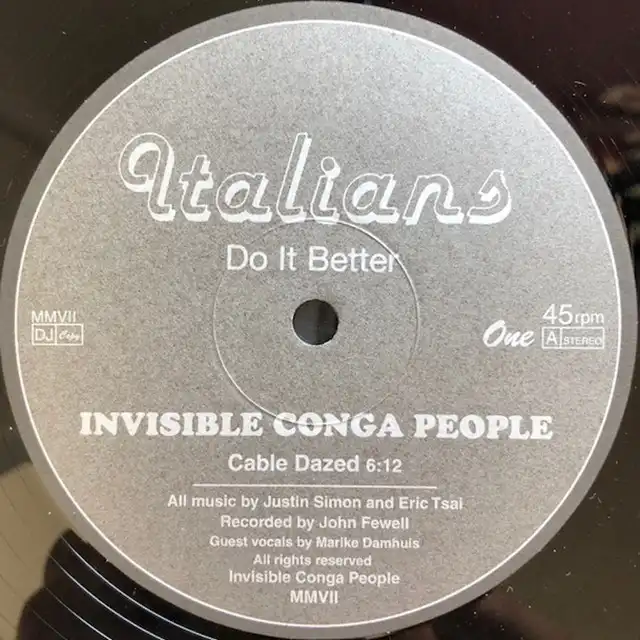 INVISIBLE CONGA PEOPLE / CABLE DAZEDΥʥ쥳ɥ㥱å ()