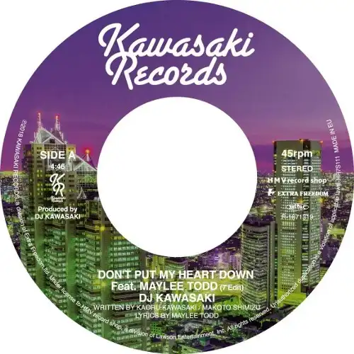 DJ KAWASAKI / DONT PUT MY HEART DOWN