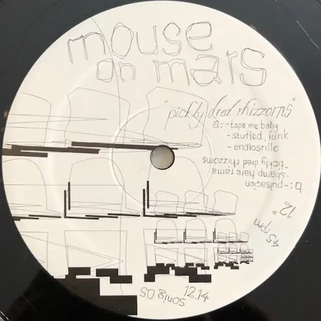MOUSE ON MARS / PICKLY DRED RHIZZOMSのアナログレコードジャケット (準備中)