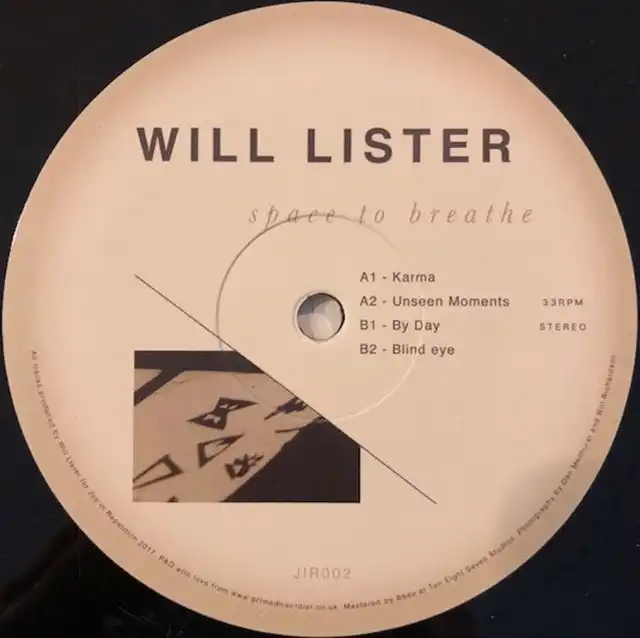 WILL LISTER / SPACE TO BREATHE