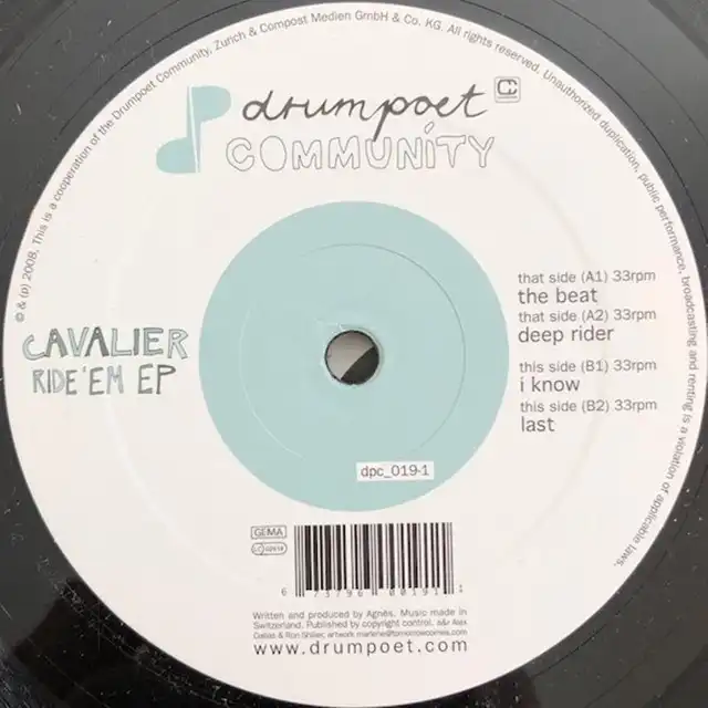 CAVALIER  / RIDE'EM EP