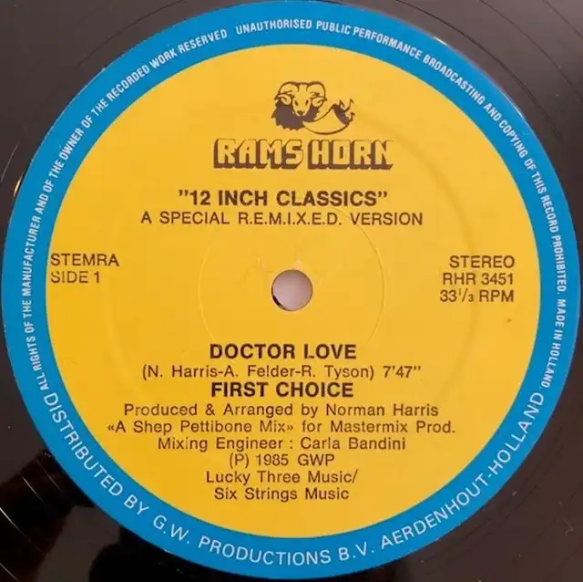 FIRST CHOICE / DOCTOR LOVE