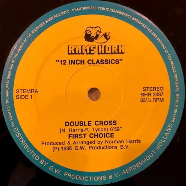 FIRST CHOICE / DOUBLE CROSSΥʥ쥳ɥ㥱å ()