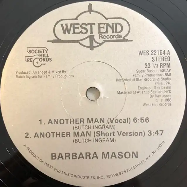 BARBARA MASON / ANOTHER MAN