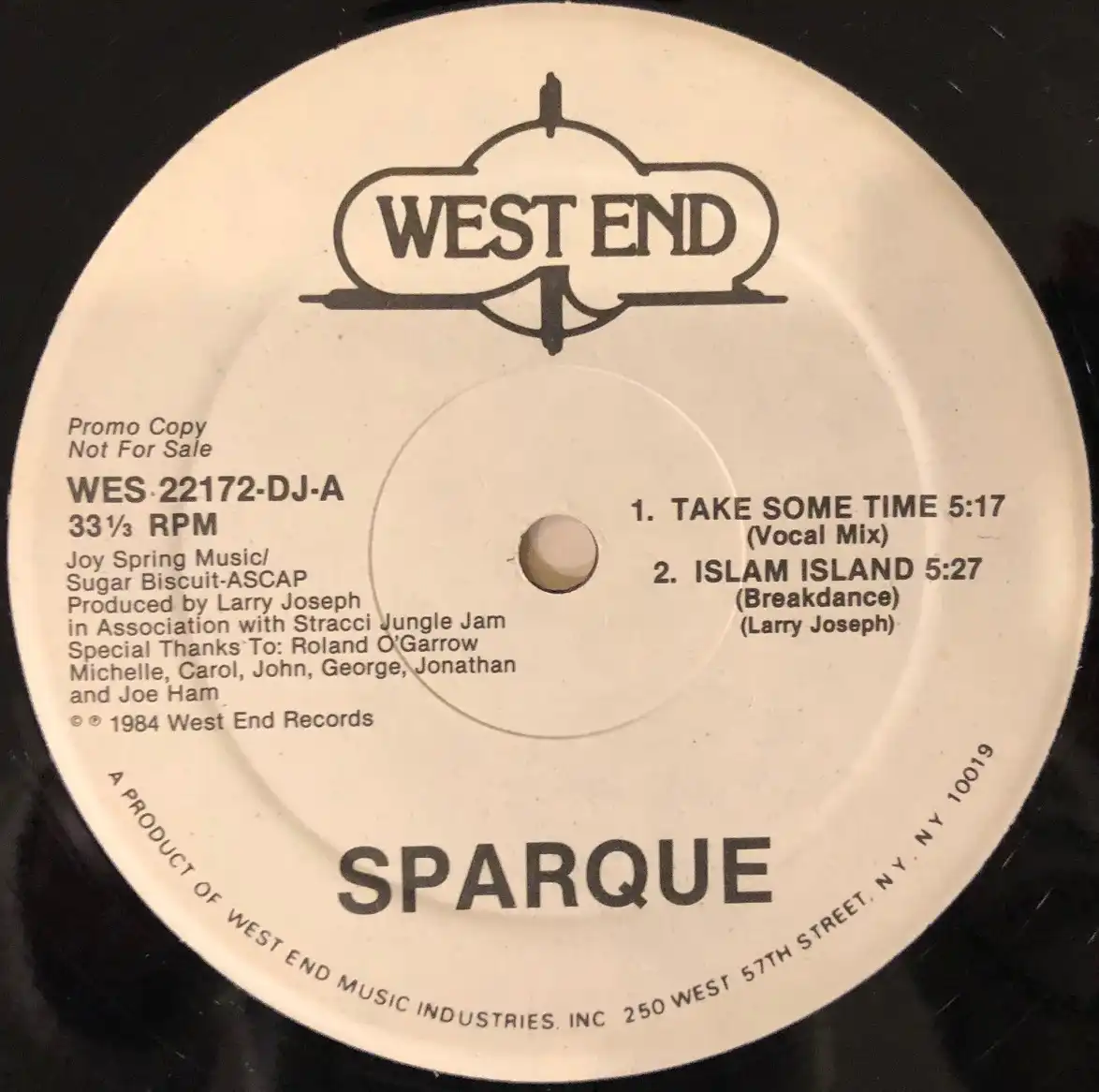 SPARQUE / TAKE SOME TIME