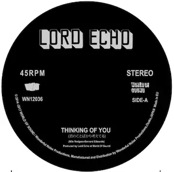 LORD ECHO / THINKING Of YOU (君のことばかり考えている) 