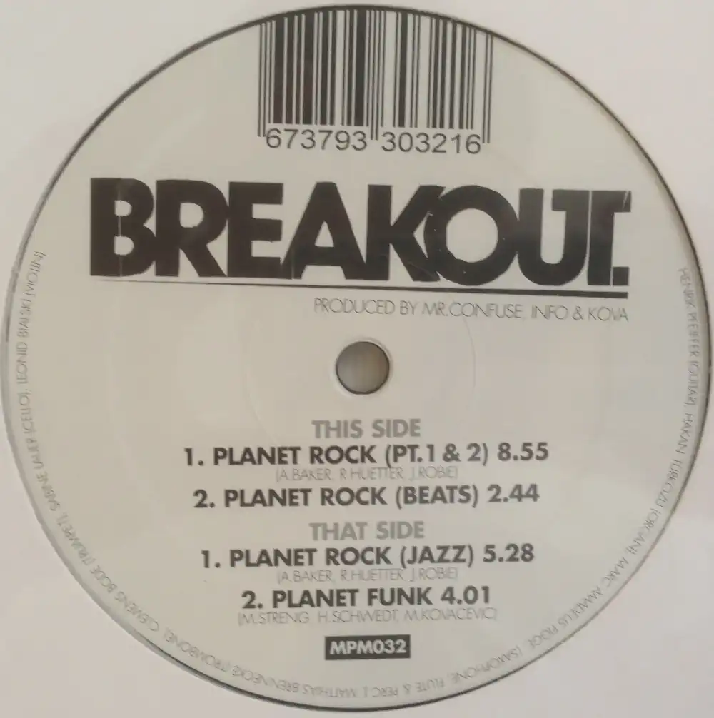 BREAKOUT / PLANET ROCKΥʥ쥳ɥ㥱å ()