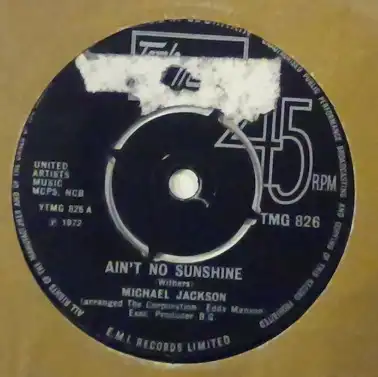 MICHAEL JACKSON / AIN'T NO SUNSHINE