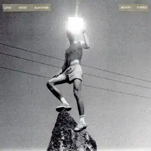 MOUNT KIMBIE / LOVE WHAT SURVIVES  (BLACK VINYL)