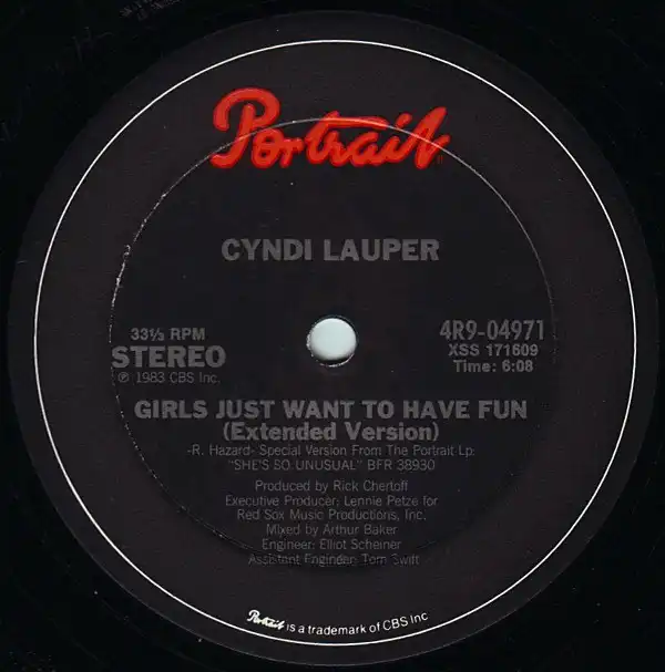 CYNDI LAUPER / ‎GIRLS JUST WANT TO HAVE FUN