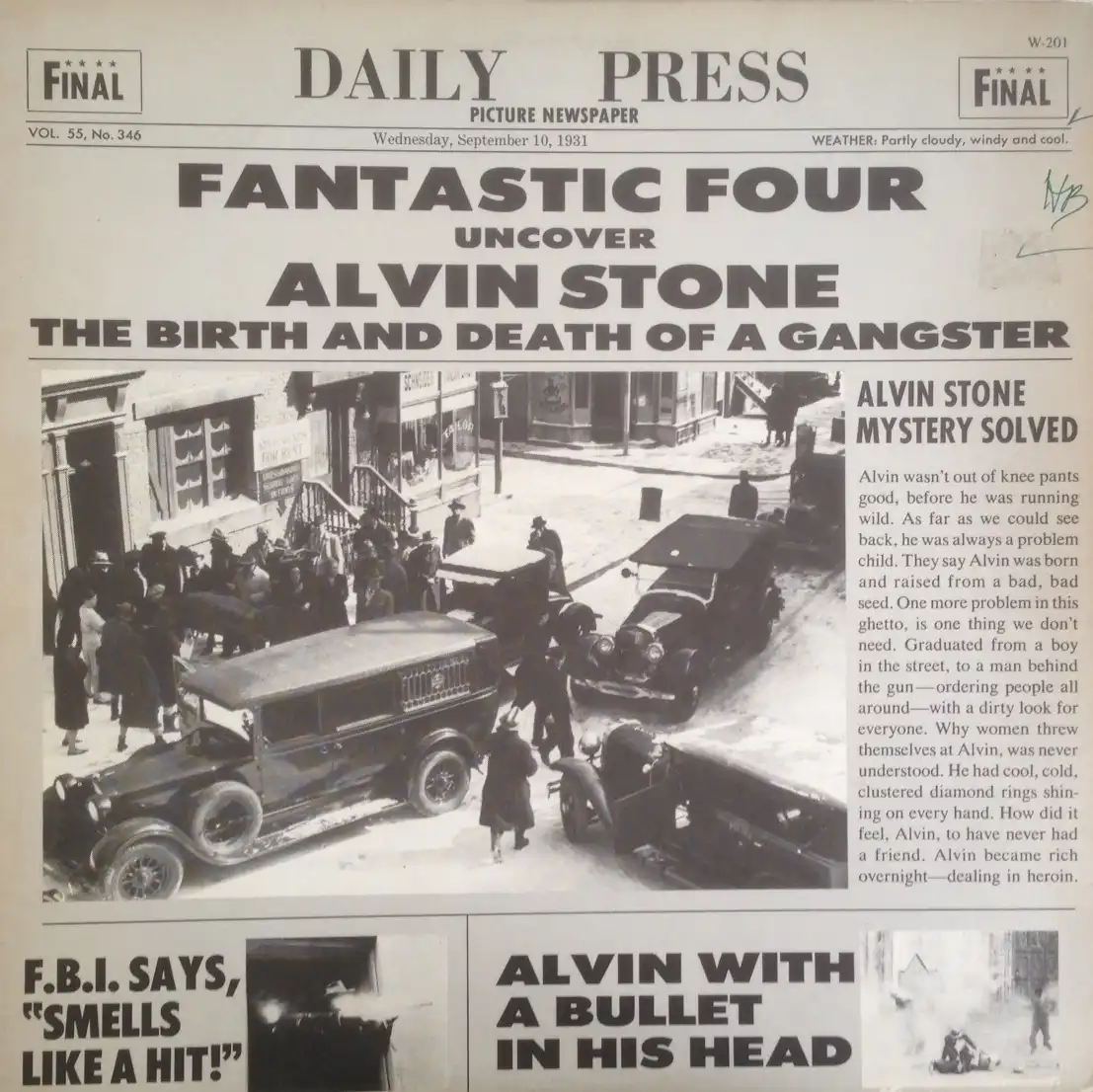 FANTASTIC FOUR / ALVIN STONE (BIRTH AND DEATH OF 