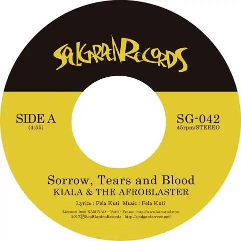 KIALA & AFROBLASTER / SORROW TEARS AND BLOOD