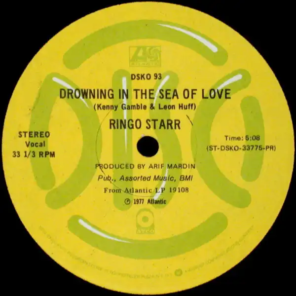 RINGO STARR / DROWNING IN THE SEA OF LOVEΥʥ쥳ɥ㥱å ()