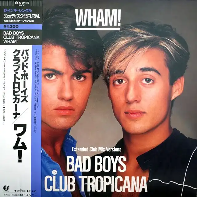 [12inch　]：NEW　WHAM!　CLUB　BAD　／　BOYS　TROPICANA　WAVE：アナログレコード専門通販のSTEREO　RECORDS