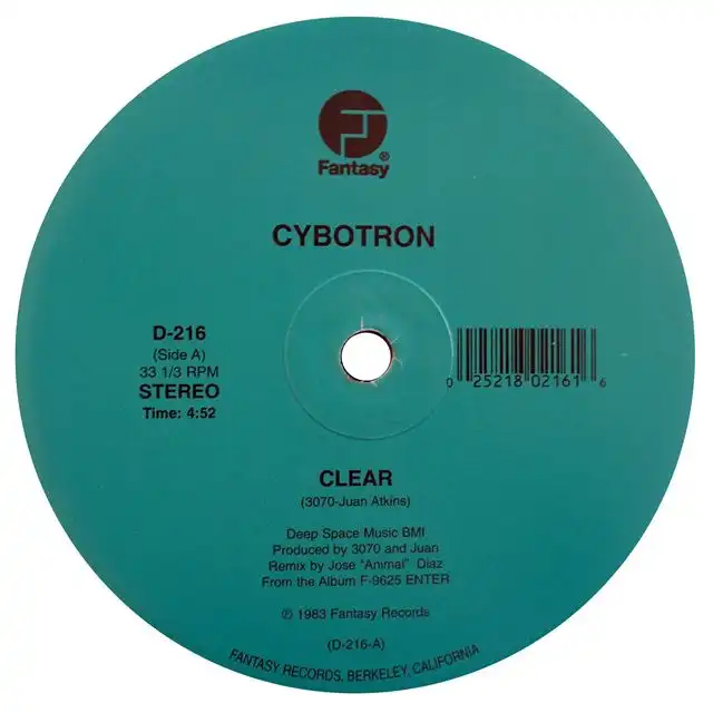 CYBOTRON ‎/ CLEAR
