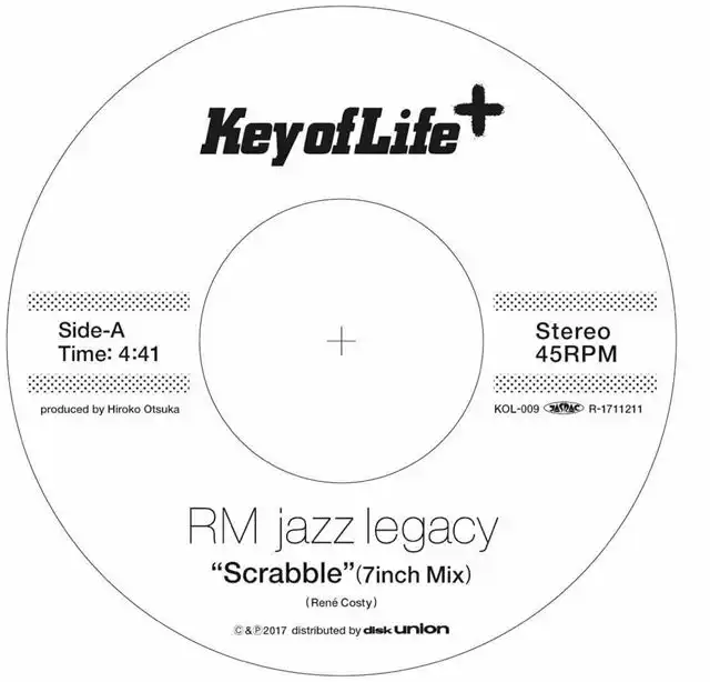 RM JAZZ LEGACY / SCRABBLE (7INCH MIX)  MOVE YOUR 
