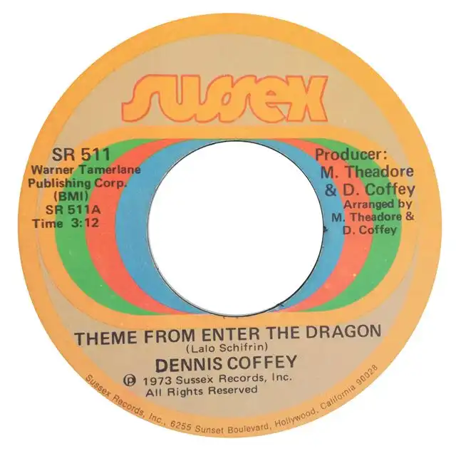 DENNIS COFFEY ‎/ THEME FROM ENTER THE DRAGON