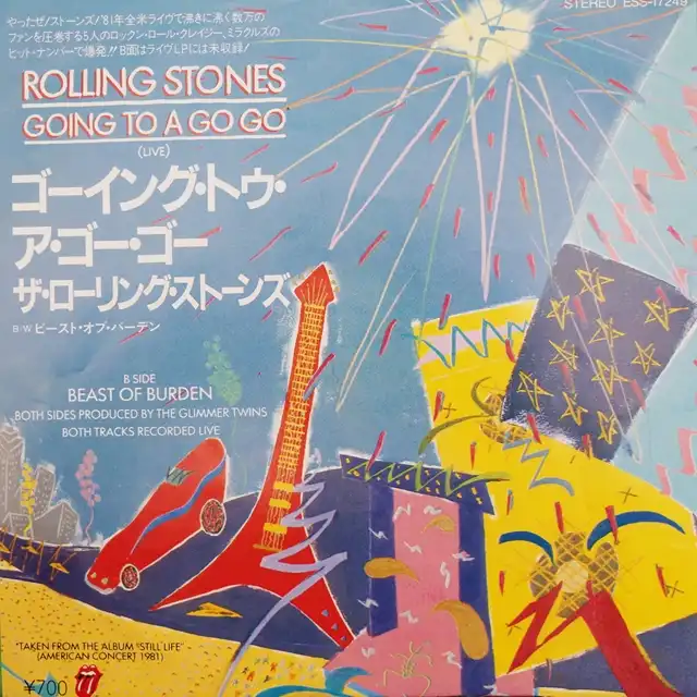 ROLLING STONES ‎/ GOING TO A GO GO (LIVE)