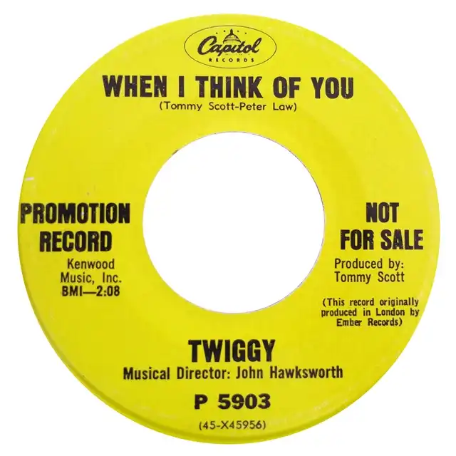 TWIGGY / WHEN I THINK OF YOU ／ OVER AND OVER