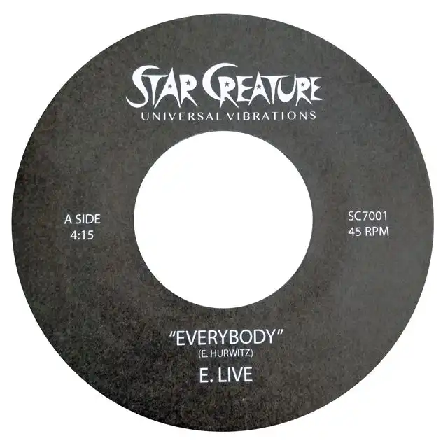 E. LIVE FEAT. SALLY GREEN ‎/ EVERYBODY  BE FREE