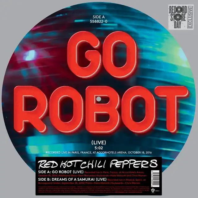 RED HOT CHILI PEPPERS / GO ROBOT / DREAMS OF A SAMのアナログレコードジャケット (準備中)