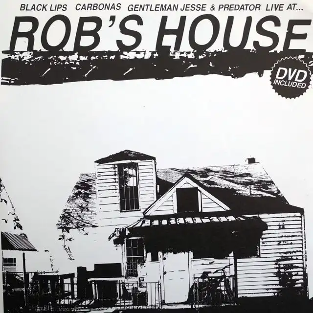 VARIOUS (BLACK LIPS) ‎/ LIVE AT... ROB'S HOUSE
