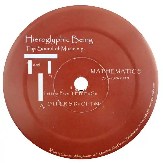 HIEROGLYPHIC BEING ‎/ SOUND OF MUSIC E.P.