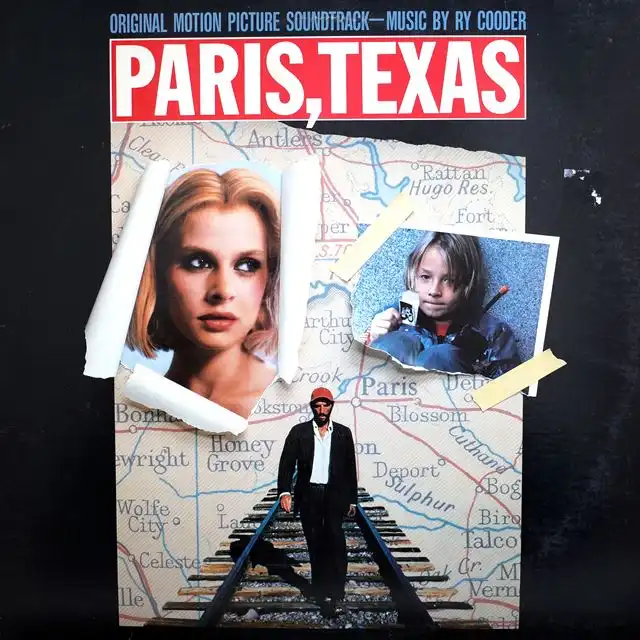 RY COODER ‎/ PARIS, TEXAS ORIGINAL MOTION PICTURE 
