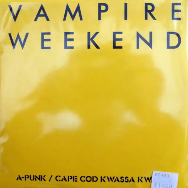 VAMPIRE WEEKEND / A-PUNK  CAPE COD KWASSA KWASSA