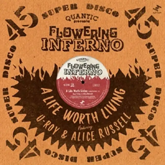 QUANTIC PRESENTA FLOWERING INFERNO / A LIFE WORTH Υʥ쥳ɥ㥱å ()