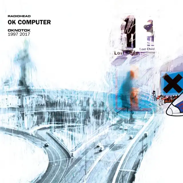 RADIOHEAD / OK COMPUTER OKNOTOK 1997 2017 (LIMITED BLUE VINYL)のアナログレコードジャケット