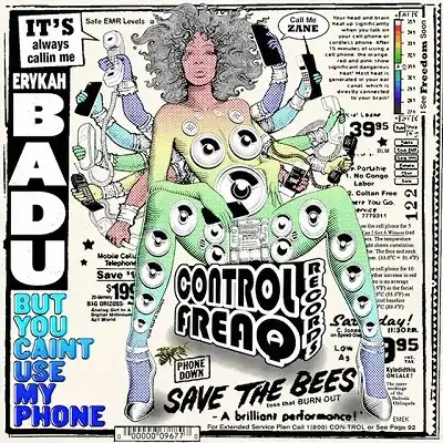 ERYKAH BADU / BUT YOU CAINT USE MY PHONE (RSD CLEAR VINYL)のアナログレコードジャケット (準備中)