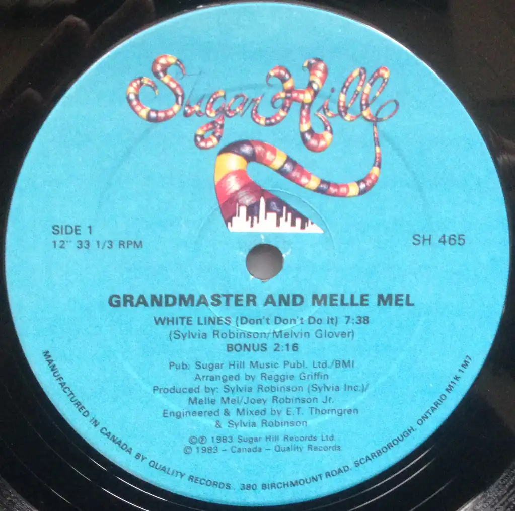 GRANDMASTER & MELLE MEL / WHITE LINES