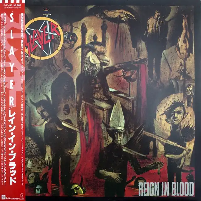 【国内盤】スレイヤー (SLAYER) レイン・イン・ブラッド レコード LP