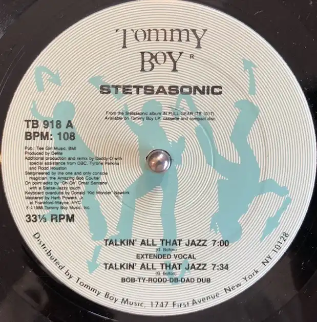 STETSASONIC / TALKIN ALL THAT JAZZ